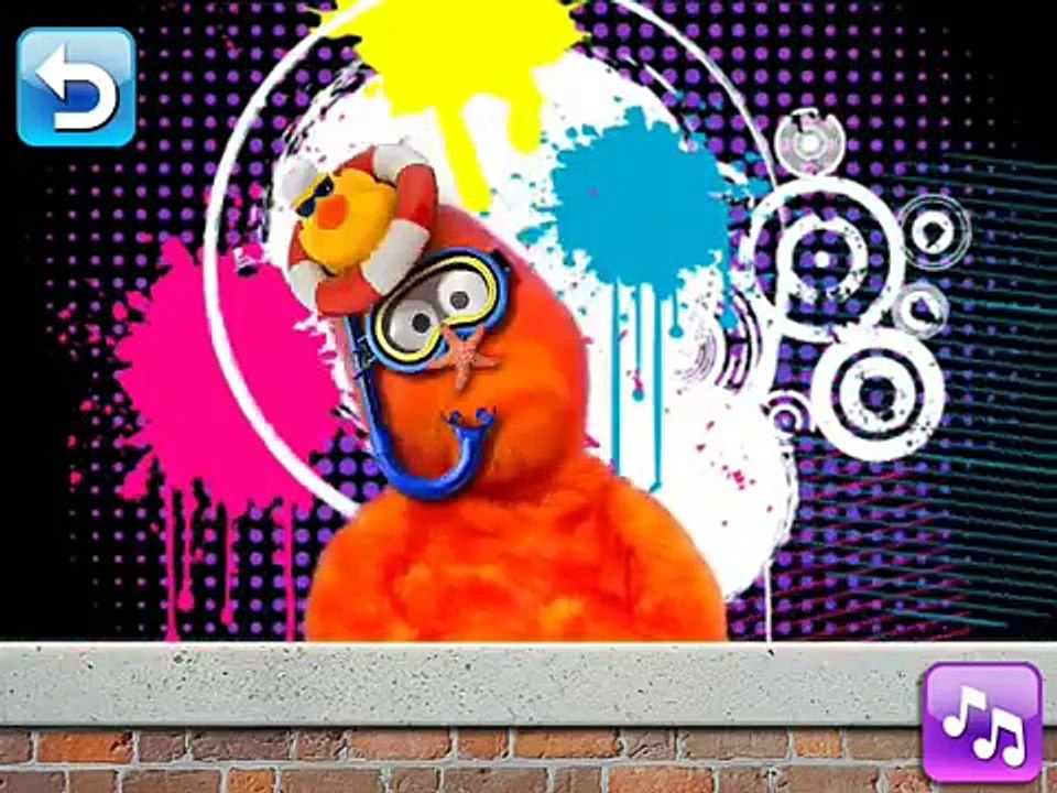 Elmos Monster Maker HD by Sesame Street - Brief gameplay MarkSungNow