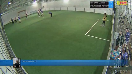 But de axel (14-11) - LES GARS LACTICS Vs POMPIERS DE POITIERS - 27/03/18 20:00 - LIGUE 1