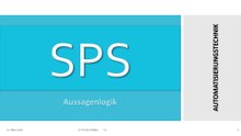 SPS - 2.2) Aussagen