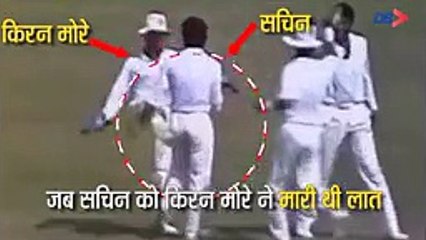 Sachin tendulkar beat by leg in ground