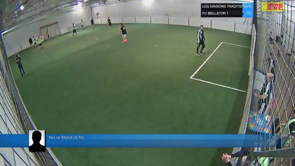 But de Mehdi (9-10) - LES MAISONS TRADITIONS Vs FC BELLATOR 1  - 27/03/18 21:00 - LIGUE 2