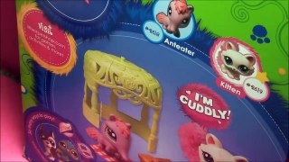 Littlest Pet Shop CUTEST PETS LUNCHTIME FUN SET with CUDDLY Anteater and KITTEN review