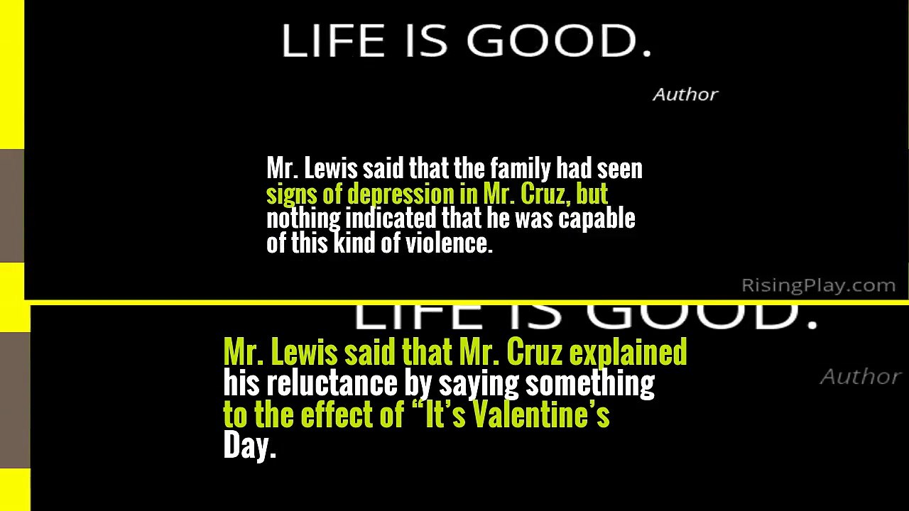 Florida Shooting: Nikolas Cruz Confessed to Police That He Began Shooting Students ‘in the Hallways’