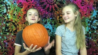 Exploding Pumpkin Challenge ~ Jacy and Kacy