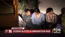 Dozens detained in human smuggling investigation at Phoenix home