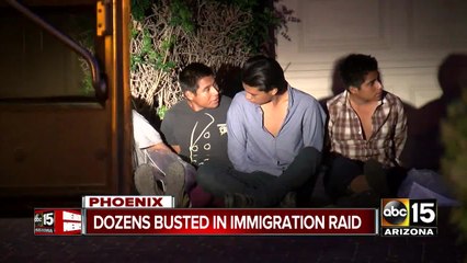 Dozens detained in human smuggling investigation at Phoenix home