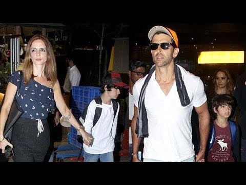 Hrithik Roshan & Sussanne Khan Enjoying Holiday In Goa With Kids | Bollywood Buzz