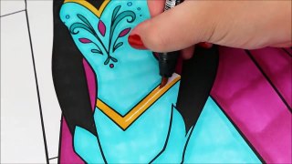 ELSA on Coronation Day | Disney FROZEN | Color With Me | CutiePieToySurprise