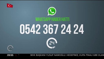 24 TV Whatsapp haber hattı