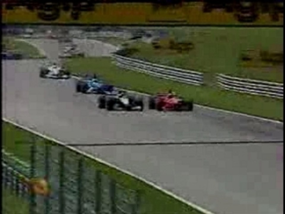 F1 Mika Hakkinen - Duel michael Schumacher A1 Ring 1998