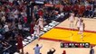 Dwyane Wade blocks LeBron James / Heat vs Cavs