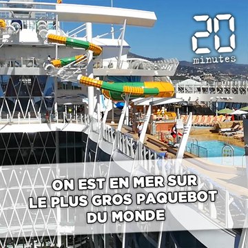 Venez visiter le «Symphony of the seas», le plus gros paquebot du monde