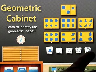 Montessori Geometric Cabinet for Kids 📐