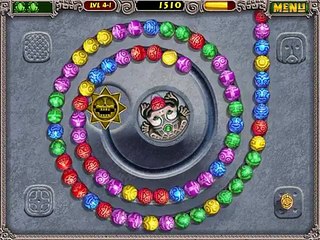 Лягушка, стреляющая шариками Самая известная игра в шарики - Зума Делюкс