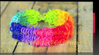 How to make Rainbow Loom Triple Single Loopy bracelet