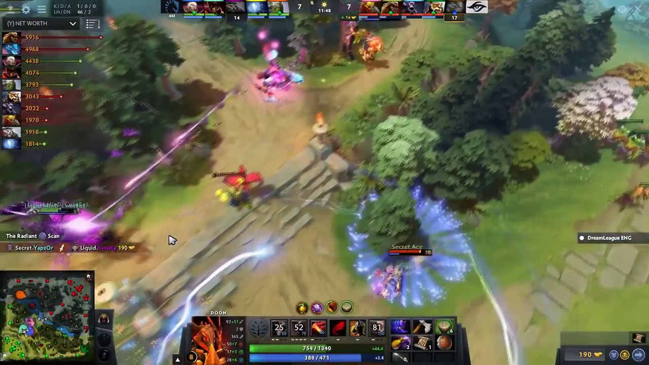 LIQUID vs SECRET - WINNERS FINAL - MAJOR DREAMLEAGUE 8 DOTA 2