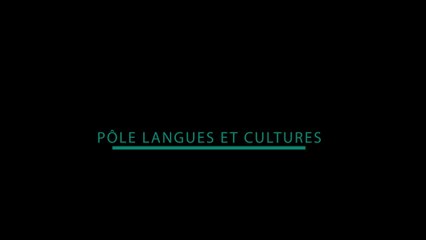 Vidéo pole langues et cultures