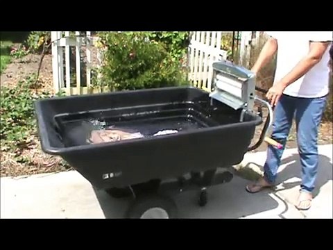 Washing Clothes and Shelling Peas when SHTF