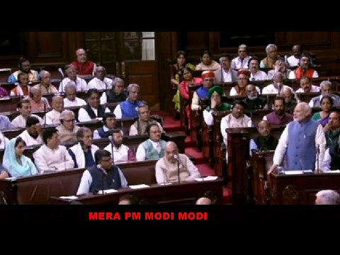 PM Narendra Modi Speaks In Rajya Sabha As MP's Term Ends