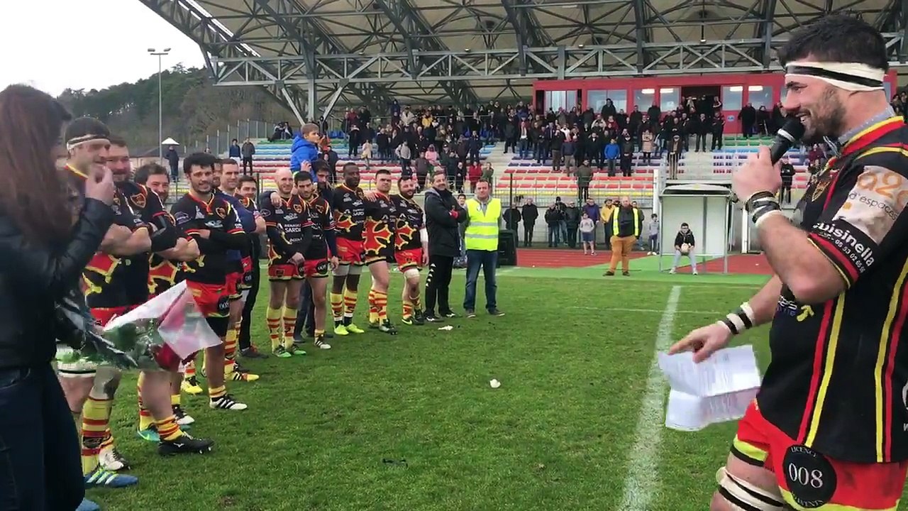 La demande en mariage d'un rugbyman à Trélissac