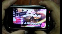 Asphalt 6 : Adrenaline HD on Nokia C7 Symbian Anna OS - Asphalt 6 all car and test racing