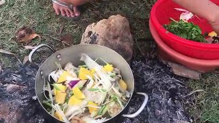 village food fory - how to cooking KOKO in my village | Asian food