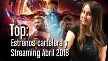 Estrenos de cine, Netflix, HBO y Prime Video para abril 2018