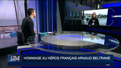 Hommage au héros français Arnaud Beltrame