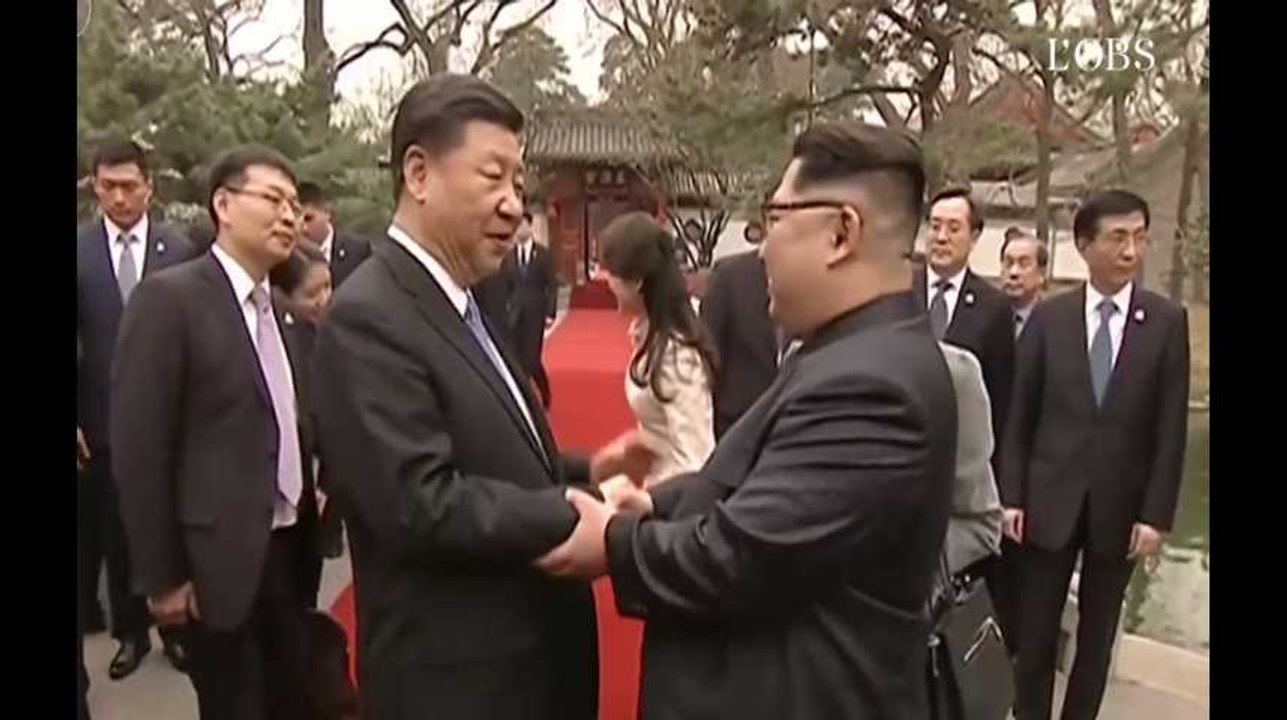 Les images de la rencontre "secrète" entre Kim Jong-un et Xi Jinping