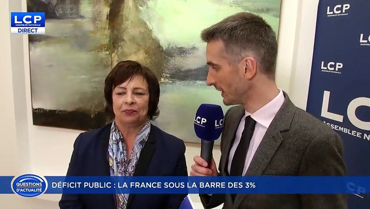 Intervention de Marie-Christine Dalloz sur LCP concernant la baisse du déficit de la France