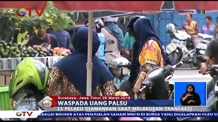 Wanita Belanjakan Uang Palsu