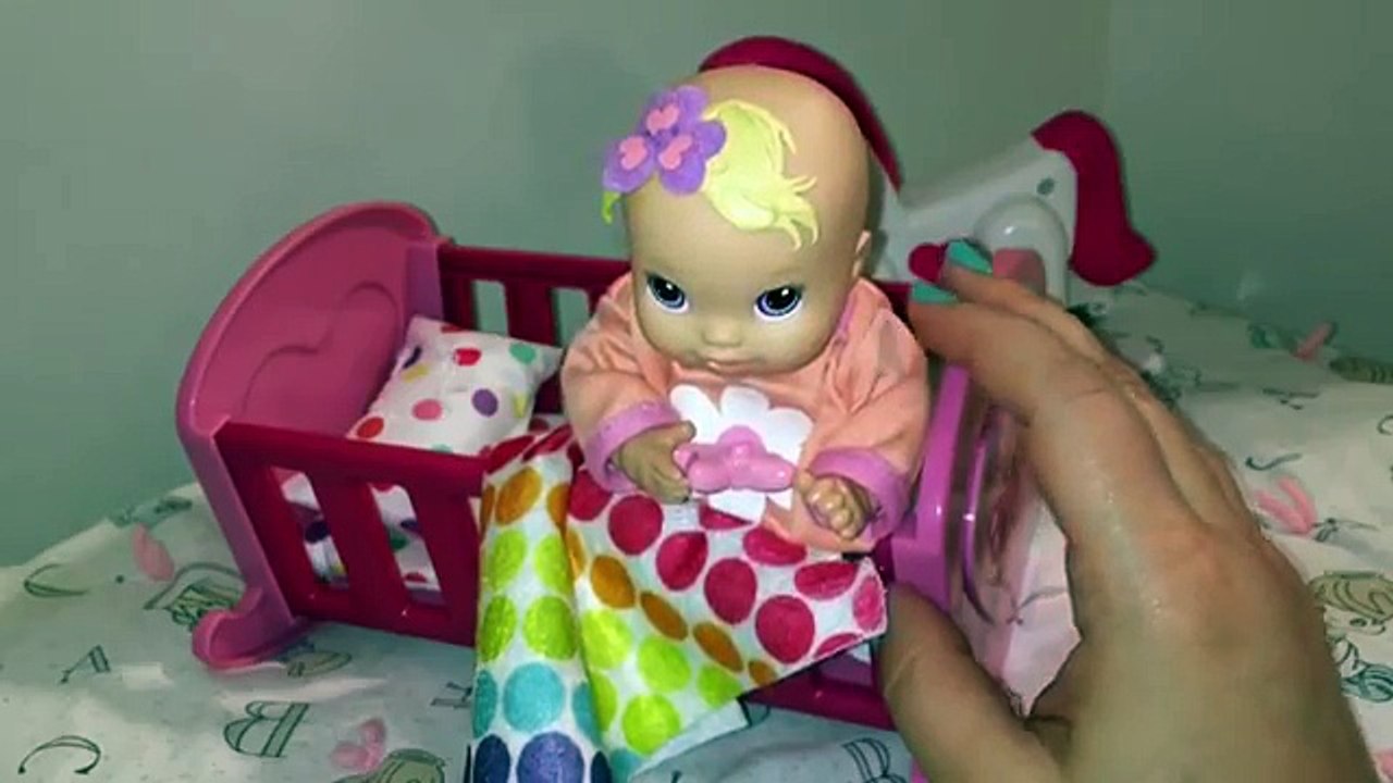 Baby Alive Kicks n Cuddles Newborn Doll Morning Routine Potty Training