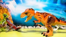 10 Lego Dinosaurs Jurassic World Toys - Indominus Rex, T-Rex, Raptors, Triceratops, Dilophosaurus