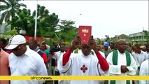 DRC: Catholic church members pray for peace ahead of Sunday protests against Kabila