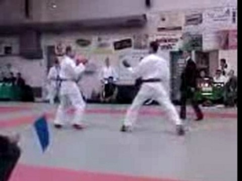 Championnat loire karaté 2007 1er combat