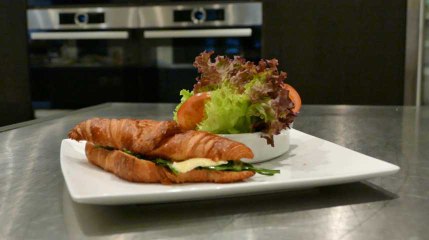 Recette : Croissants au brie coulant et d'épinards