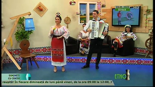 Liliana Geapana - Pe deal la Niculitel (Dimineti cu cantec - ETNO TV - 22.09.2015)