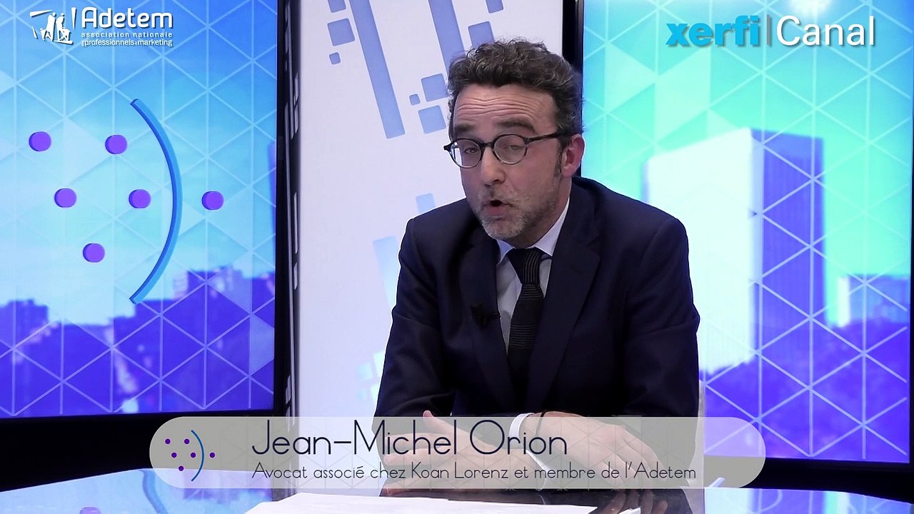 Les conséquences de la RGPD pour les entreprises [Jean-Michel Orion]