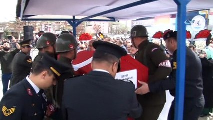 Amanos şehidi son yolculuğuna uğurlanıyor