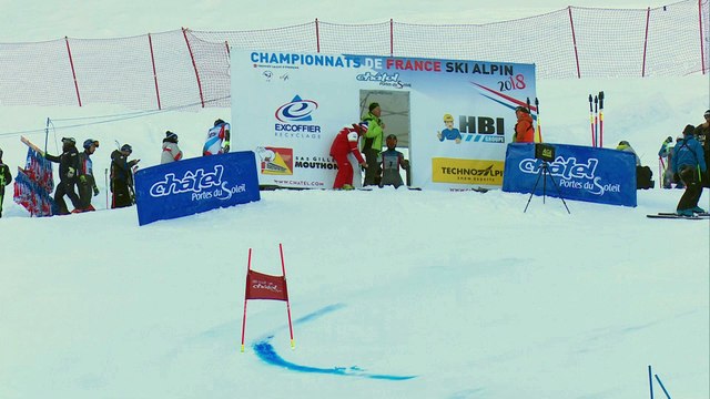 FFS TV - CHATEL - Championnats de France de Ski Alpin - Géant Homme - Manche 1 - Mars 2018