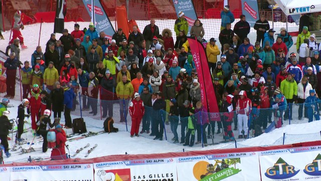 FFS TV - CHATEL - Championnats de France de Ski Alpin - Slalom Homme - Manche 1 - Mars 2018