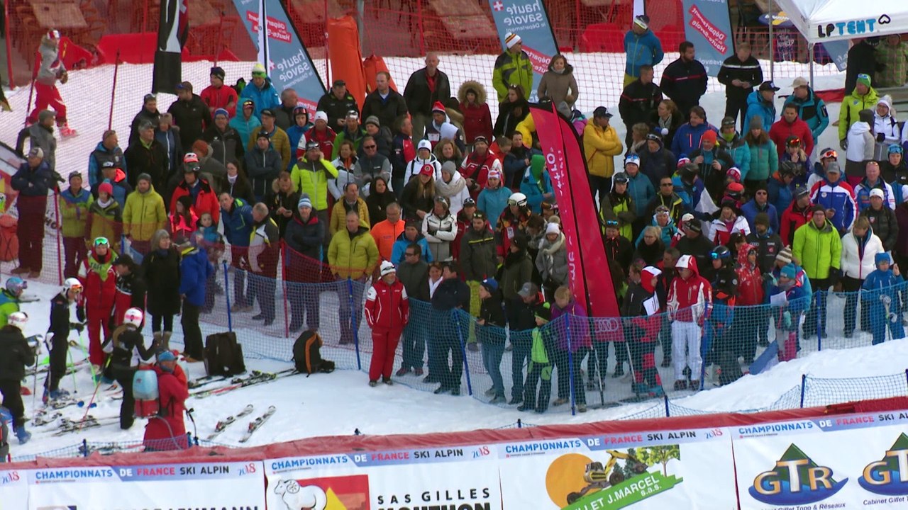 FFS TV - CHATEL - Championnats de France de Ski Alpin - Slalom Homme - Manche 1 - Mars 2018