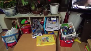 아이의 장난감 보관함을 와이드투명 서랍장으로 깔끔하게 수납 정리하는 방법