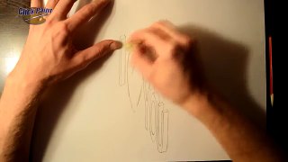 Простое 3D графити я тебя люблю / How to draw I love you in 3D graffiti