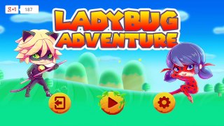 Леди баг новые приключения игровой мультик для детей Ladybug adventure . Мобильные игры