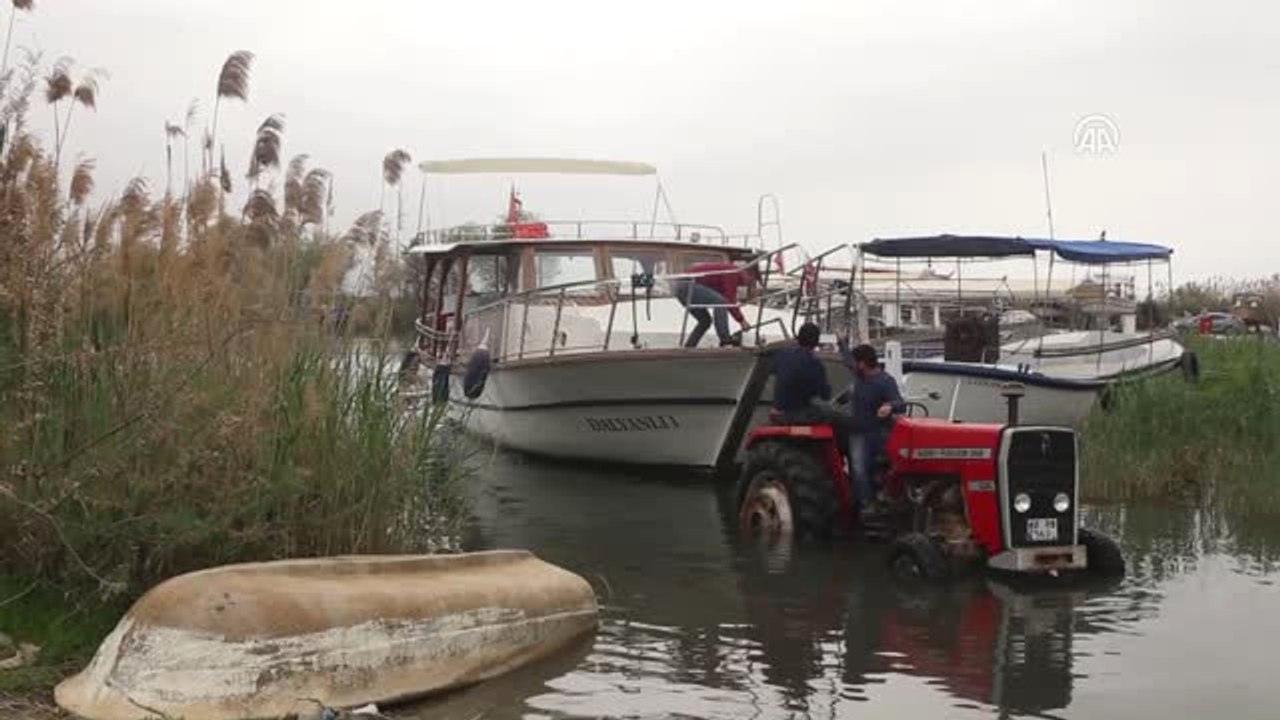 Dalyan Kanalı'nın "Gerdanlıkları" Suyla Buluşuyor