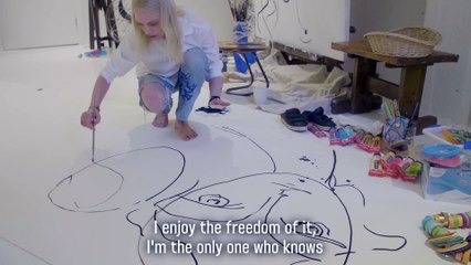 In the studio with artist Sasha Pivovarova
