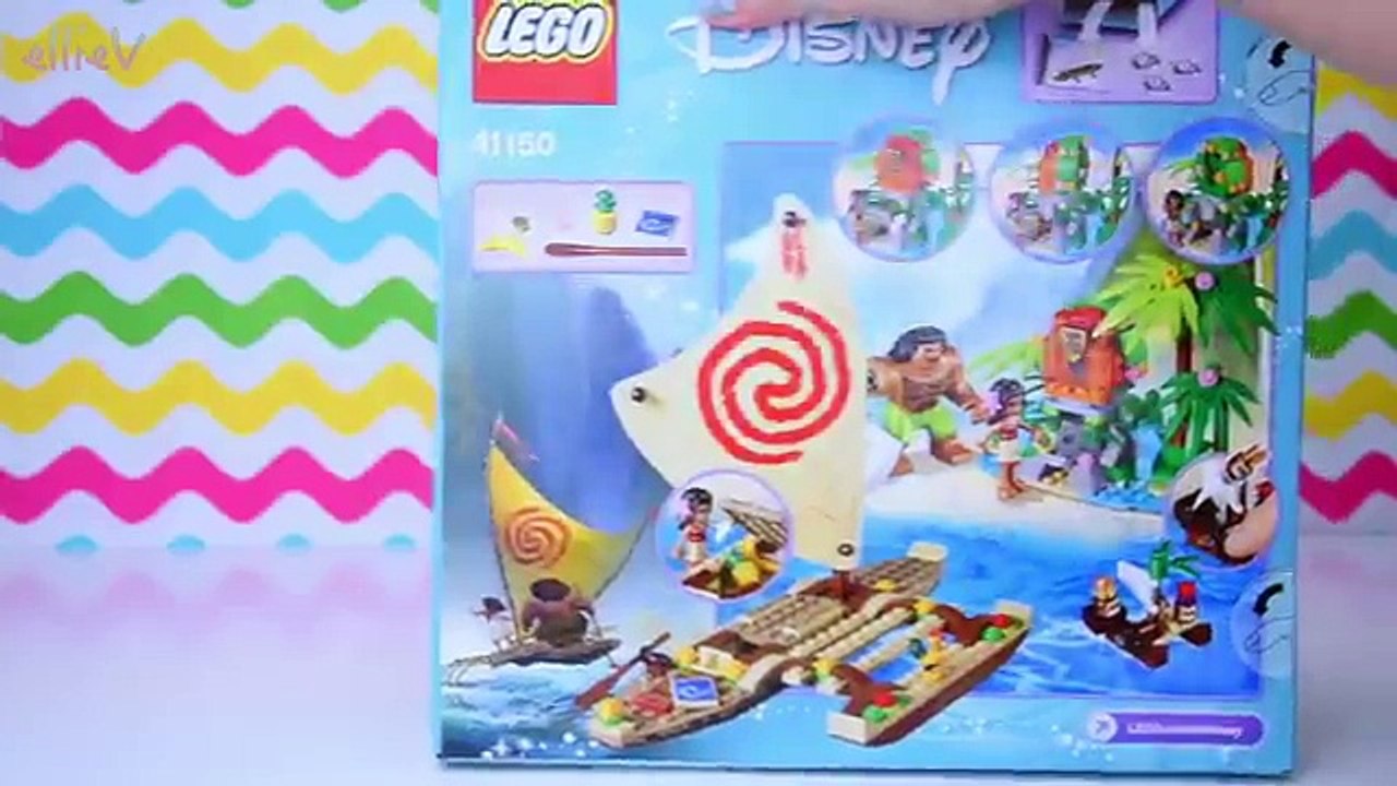 LEGO Disney Moanas Ocean Voyage Build Review Silly Play - Kids Toys