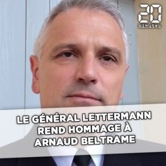 Le général Lettermann rend hommage à Arnaud Beltrame