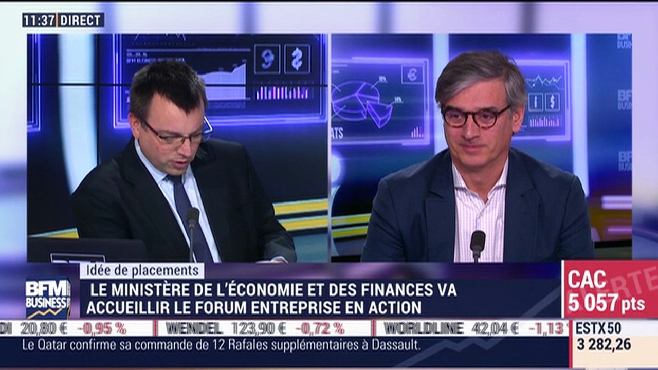 Idées de placements: Le ministère de l'Economie et des Finances va accueillir le forum entreprise en action(s) - 28/03